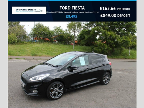 Ford Fiesta  1.0T ST-LINE 2019,Sat Nav,Bluetooth,DAB,Cruise Con