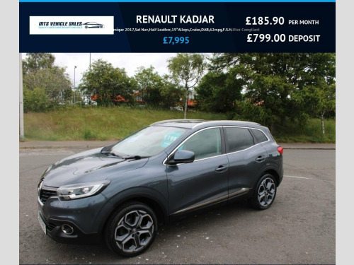 Renault Kadjar  1.6 dCi Dynamique 2017,Sat Nav,Half Leather,19*All