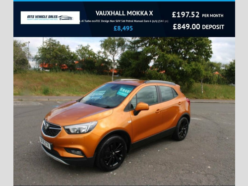 Vauxhall Mokka X  1.4i 2018,Low Miles,Sat Nav,Bluetooth,DAB,Cruise,P