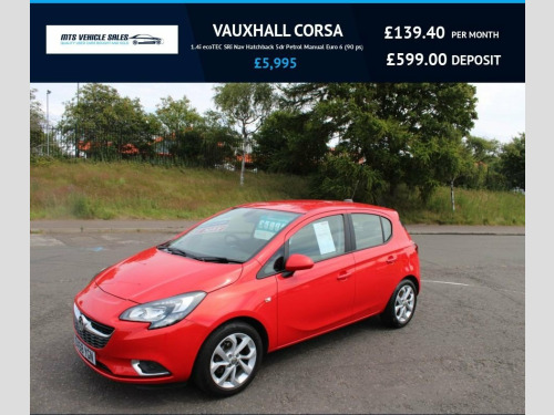 Vauxhall Corsa  1.4i SRi Nav 2018.Sat Nav,Bluetooth,DAB,CruiseCont