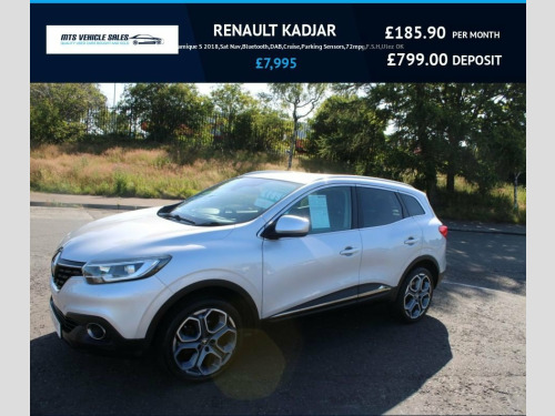 Renault Kadjar  1.5 dCi Dynamique S 2018,Sat Nav,Bluetooth,DAB,Cru