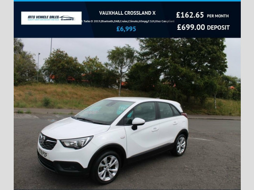 Vauxhall Crossland X  1.5 Turbo D 2019,Bluetooth,DAB,Cruise,Climate,60mp