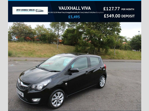 Vauxhall Viva  1.0i SE 2017,?20 Road Tax,62mpg,Bluetooth,Alloys,A
