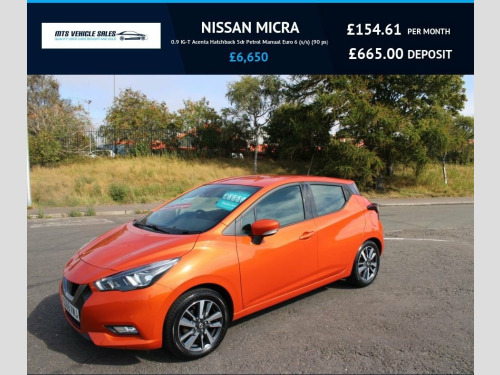 Nissan Micra  0.9 IG-T Acenta 2018,Diamond Cut Alloys,Bluetooth,