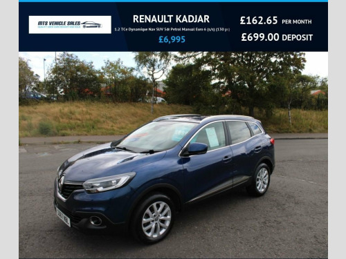 Renault Kadjar  1.2 TCe Dynamique Nav SUV 5dr Petrol Manual Euro 6