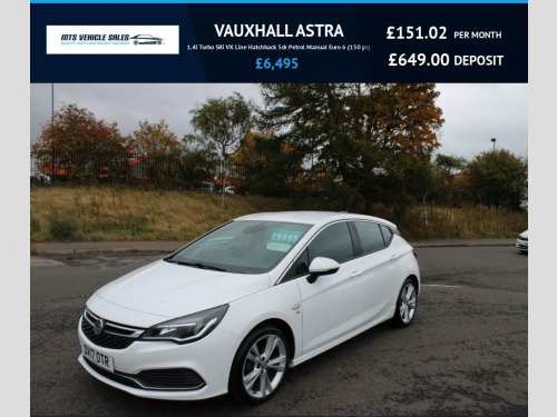 Vauxhall Astra  1.4i VX-LINE 2017,Bluetooth,DAB,Cruise Control,Ser