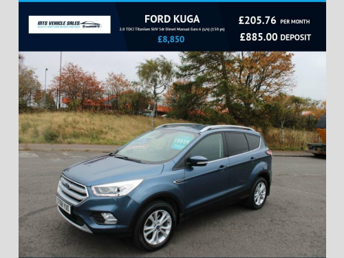 Ford Kuga  2.0 TDCi Titanium 2018,Sat Nav,Reverse Cam,Half Le