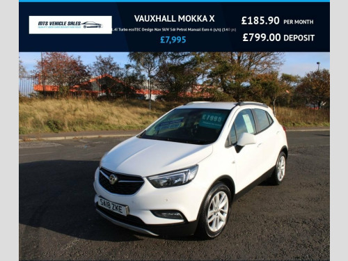 Vauxhall Mokka X  1.4i Design X 2018,Sat Nav,Bluetooth,DAB,Cruise,Pa
