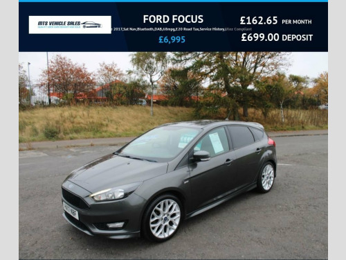 Ford Focus  1.0TST-Line 2017,Sat Nav,Bluetooth,DAB,68mpg,?20 R
