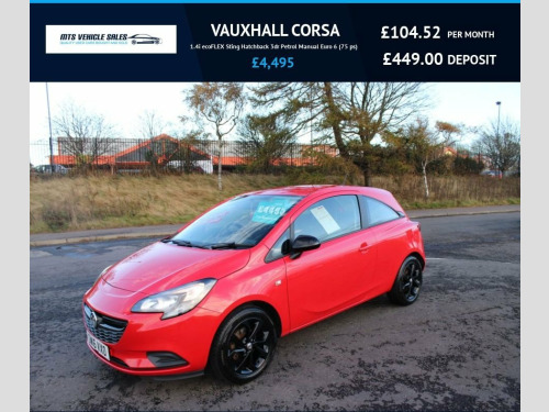 Vauxhall Corsa  1.4i STING 2016,?35 Tax,55mpg,Insurance Group 2,Se
