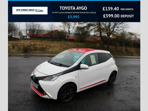 Toyota AYGO  1.0 VVT-i x-press Hatchback 5dr Petrol Manual Euro 
