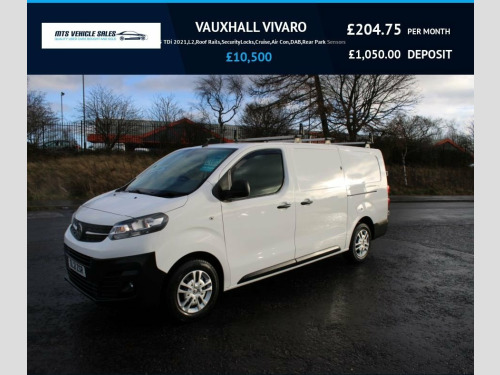 Vauxhall Vivaro  1.5 TDi 2021,L2,Roof Rails,SecurityLocks,Cruise,Ai 