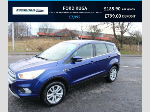 Ford Kuga  1.5T ZETEC,Sat Nav,Bluetooth,Air Con,DAB,Parking S 