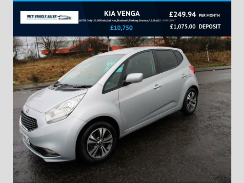 Kia Venga  1.6 2017,AUTO Only 23,000mls,Sat Nav,Bluetooth,Par 