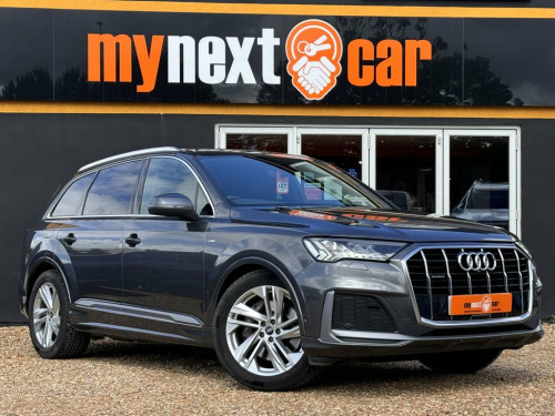 Audi Q7  3.0 TDI QUATTRO S LINE MHEV 5d 282 BHP BLACK LEATH