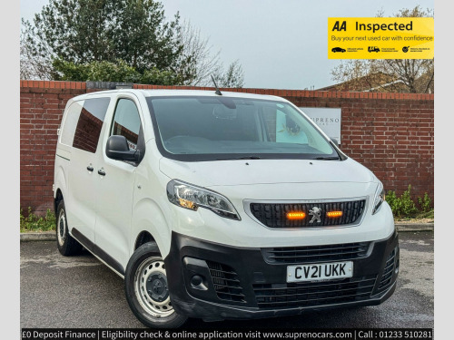 Peugeot Expert  2.0 BlueHDi 1400 Professional Standard Crew Van MWB Euro 6 (s/s) 6dr (6 Sea