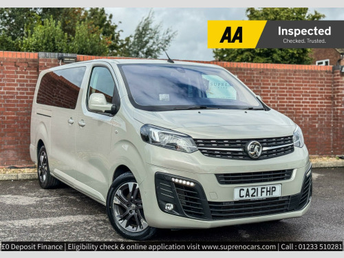 Vauxhall Vivaro  2.0 Turbo D Elite L MPV 5dr Diesel Manual LWB Euro 6 (s/s) (8 Seat) (140 ps