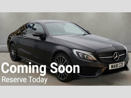 Mercedes-Benz C-Class C200 2.0 C200 AMG Line (Premium) Coupe 2dr Petrol G-Tro