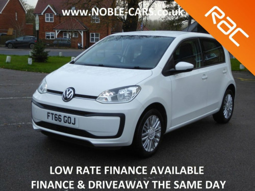 Volkswagen up!  1.0 Move up! Hatchback 5dr Petrol Manual Euro 6 (6