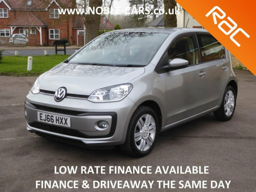 Volkswagen up!  1.0 BlueMotion Tech High up! Hatchback 5dr Petrol 