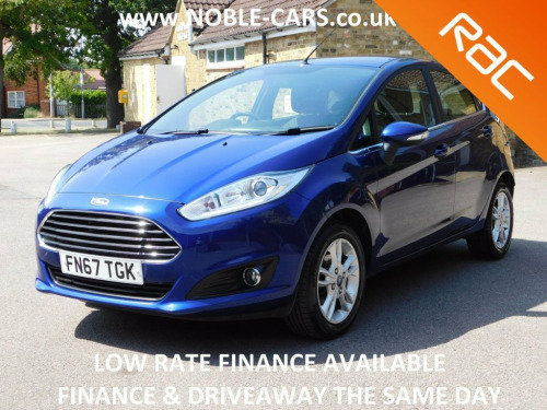 Ford Fiesta  1.25 Zetec Hatchback 5dr Petrol Manual Euro 6 (82 