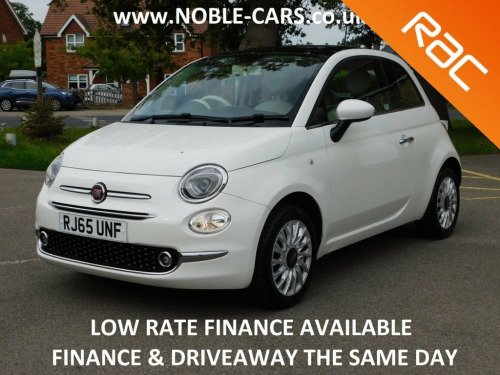 Fiat 500  1.2 Lounge Hatchback 3dr Petrol Manual Euro 6 (s/s