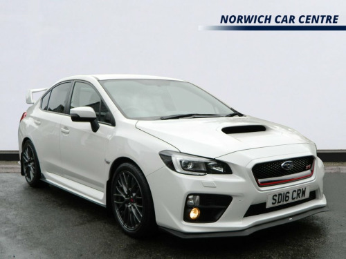 Subaru WRX  2.5 STI TYPE UK 4d 300 BHP XENON LIGHTS SATNAV DAB