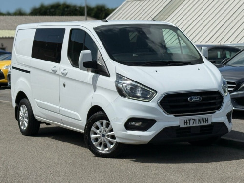 Ford Transit Custom  2.0 320 EcoBlue Limited Crew Van Double Cab 5dr Di