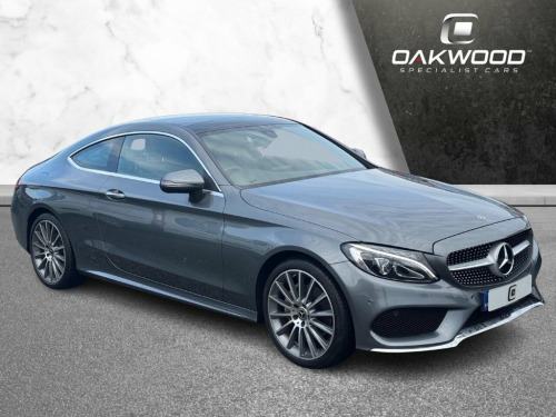 Mercedes-Benz C-Class C200 2.0 C200 AMG Line (Premium) Coupe 2dr Petrol G-Tro 