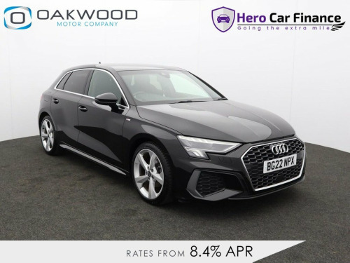 Audi A3  1.5 TFSI 35 S line Sportback 5dr Petrol S Tronic E