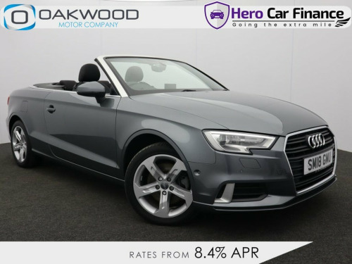 Audi A3 Cabriolet  2.0 TFSI Sport Convertible 2dr Petrol S Tronic Eur