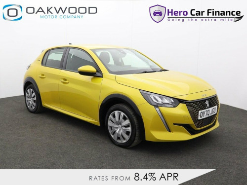 Peugeot 208  E-208 50kWh Active Hatchback 5dr Electric Auto (13