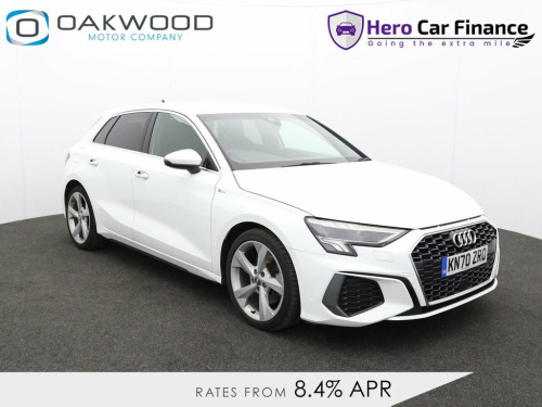 Audi A3  1.5 TFSI 35 S line Sportback 5dr Petrol Manual Eur