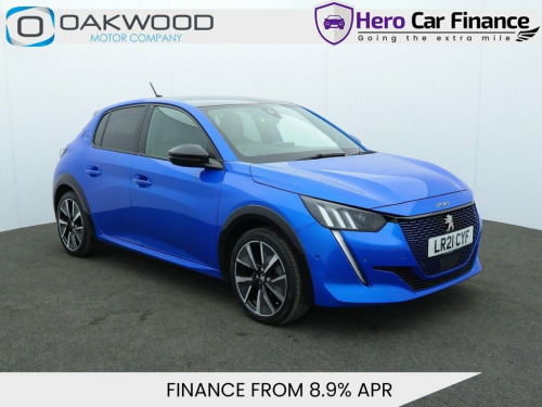 Peugeot 208  50kWh GT Premium Hatchback 5dr Electric Auto (136 