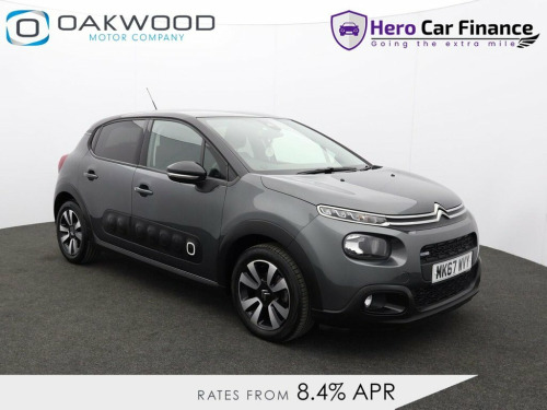 Citroen C3  1.2 PURETECH FLAIR 5d 81 BHP Reversing Camera &