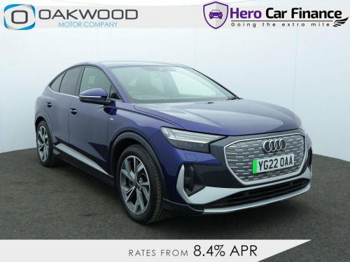 Audi E-Tron  40 S line Sportback 5dr Electric Auto 82kWh (204 p