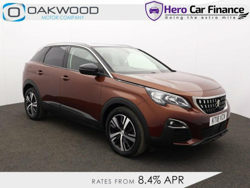 Peugeot 3008 Crossover  1.5 BlueHDi Active SUV 5dr Diesel Manual Euro 6 (s