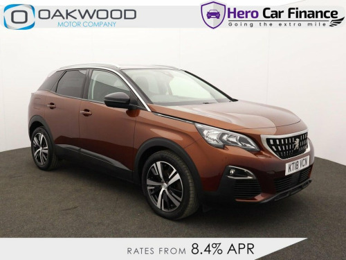 Peugeot 3008 Crossover  1.5 BlueHDi Active SUV 5dr Diesel Manual Euro 6 (s