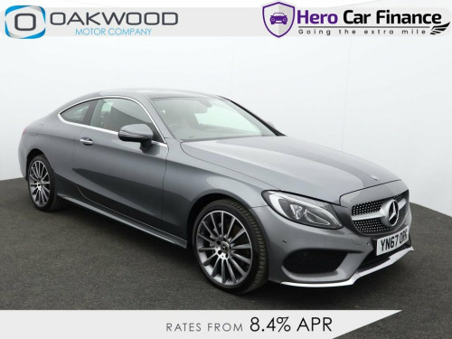 Mercedes-Benz C-Class  2.1 C220d AMG Line (Premium) Coupe 2dr Diesel G-Tr