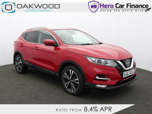 Nissan Qashqai  1.2 DIG-T N-Connecta SUV 5dr Petrol Manual Euro 6 