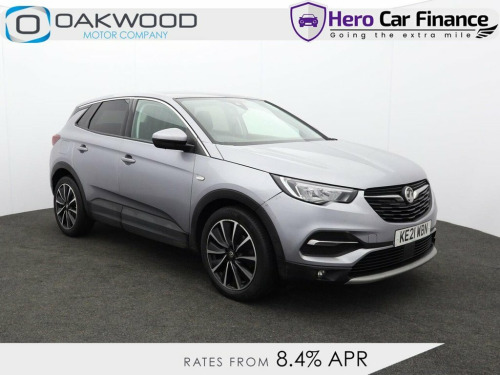 Vauxhall Grandland X  1.2 Turbo Elite Nav SUV 5dr Petrol Manual 6Spd Eur