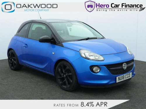 Vauxhall ADAM  1.2i ENERGISED Black Jack Hatchback 3dr Petrol Man