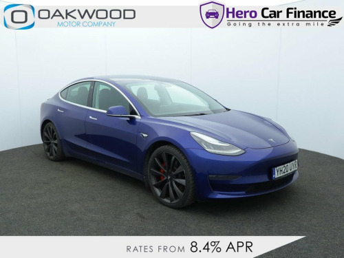 Tesla Model 3  (Dual Motor) Performance Saloon 4dr Electric Auto 