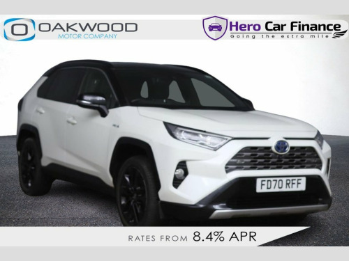 Toyota RAV4  2.5 VVT-h GPF Dynamic SUV 5dr Petrol Hybrid CVT Eu