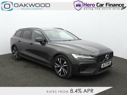 Volvo V60  2.0h T6 Recharge 11.6kWh R-Design Estate 5dr Petro