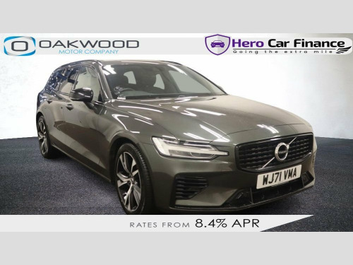 Volvo V60  2.0h T6 Recharge 11.6kWh R-Design Estate 5dr Petro