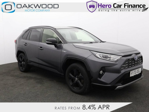 Toyota RAV4  2.5 VVT-h Dynamic SUV 5dr Petrol Hybrid CVT Euro 6