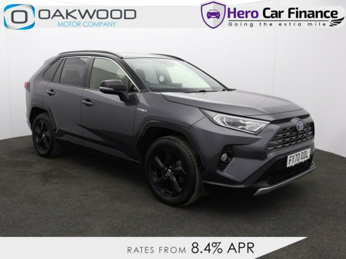 Toyota RAV4  2.5 VVT-h Dynamic SUV 5dr Petrol Hybrid CVT Euro 6