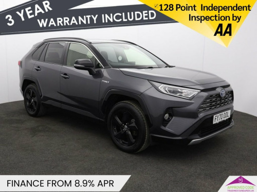 Toyota RAV4  2.5 VVT-h Dynamic SUV 5dr Petrol Hybrid CVT Euro 6