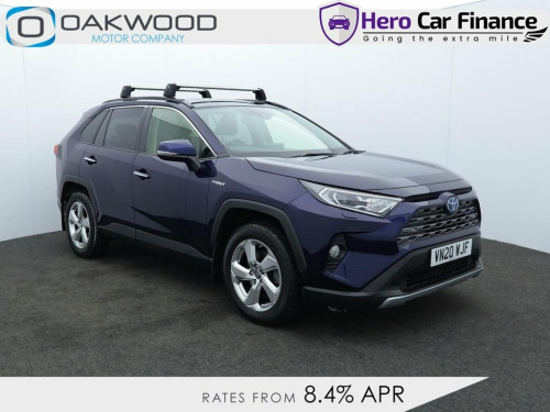 Toyota RAV4  2.5 VVT-h Excel SUV 5dr Petrol Hybrid CVT Euro 6 (